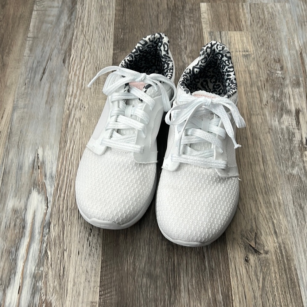 White sneakers